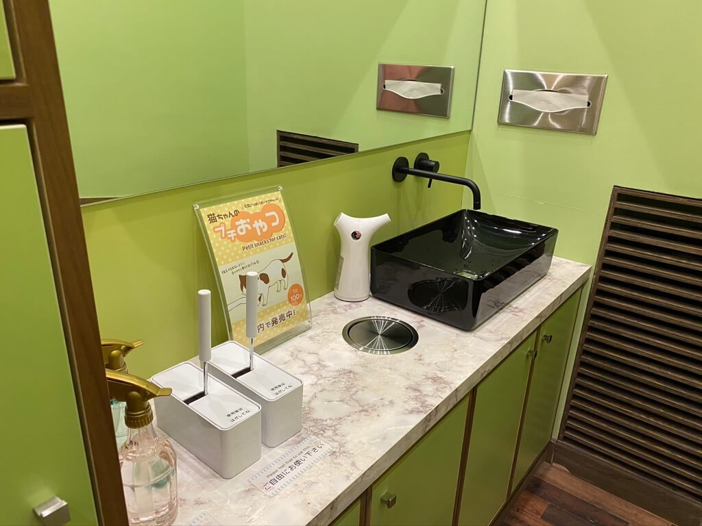 手洗い場の画像
